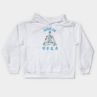 High on Yoga Kids Hoodie